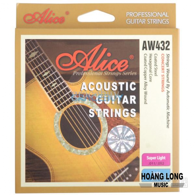 Dây Guitar Acoustic Alice 432