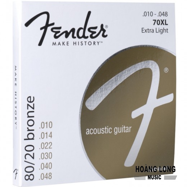 Dây Guitar Acoustic Fender 70XL 