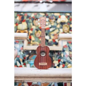 Kala KA-15S soprano ukulele in satin mahogany, product photo from Guitar Center